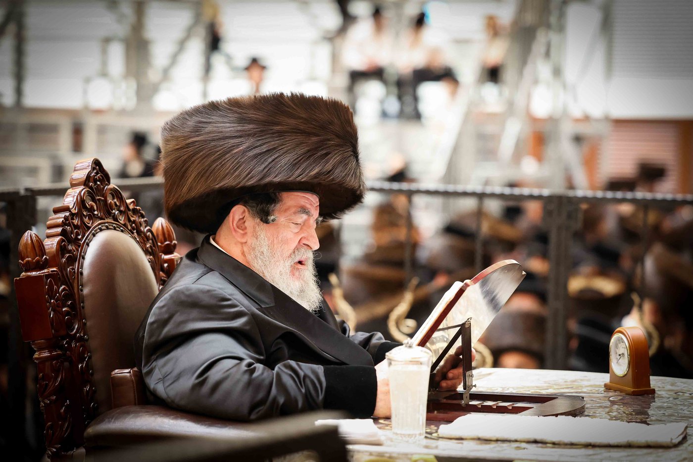 האדמו"ר מויז'ניץ בספירת העומר