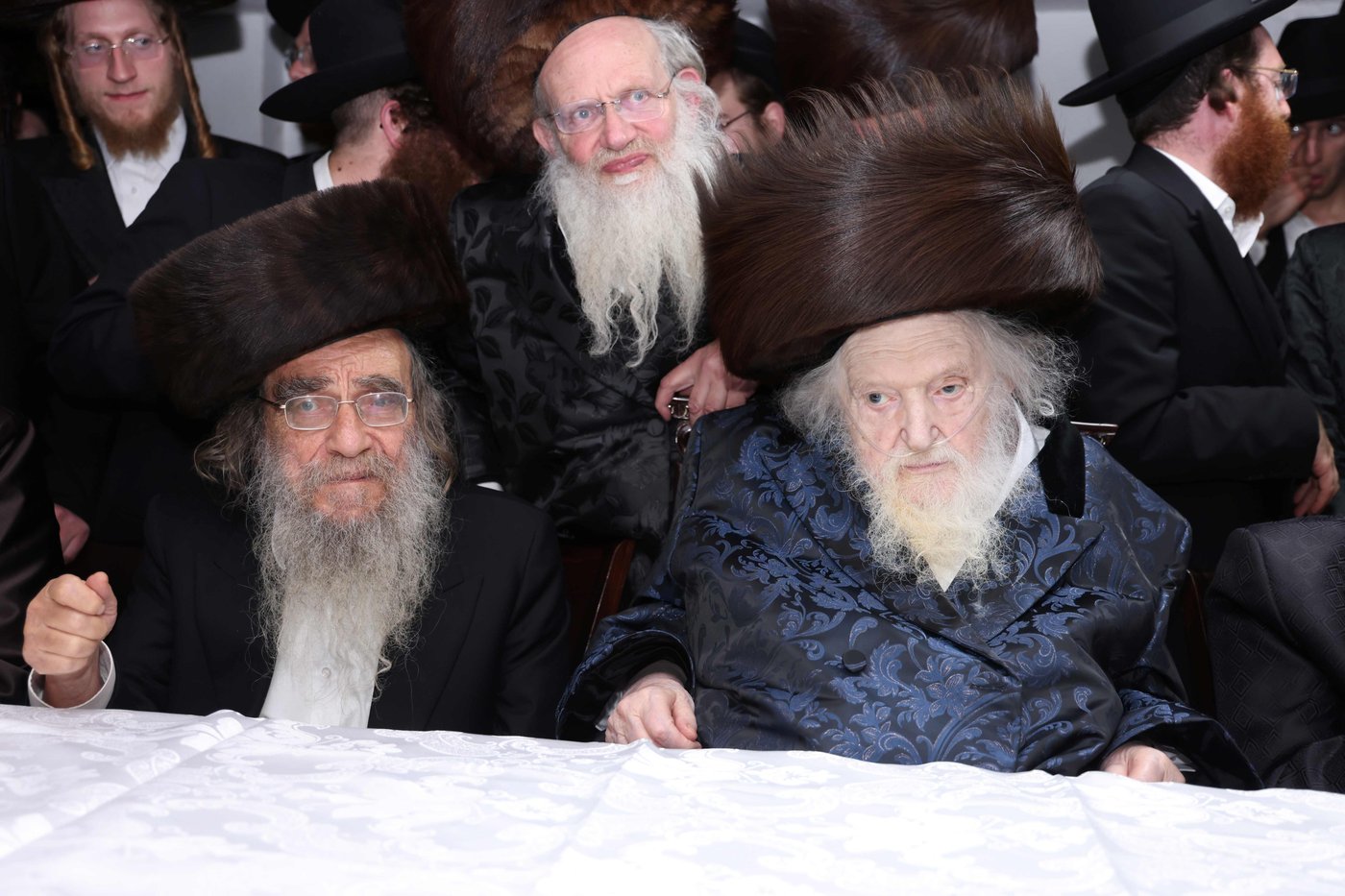 חג הפסח במעונו של הגר"מ שטרנבוך