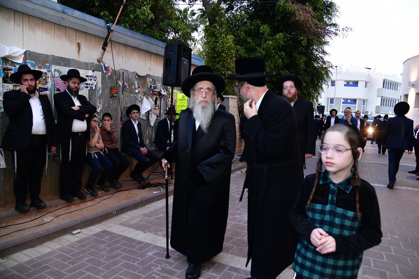 מסע הלויית הגר"א אלטמן זצ"ל