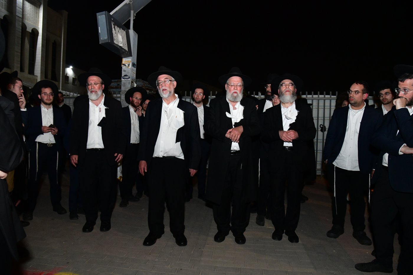 מסע הלויית הגר"א אלטמן זצ"ל