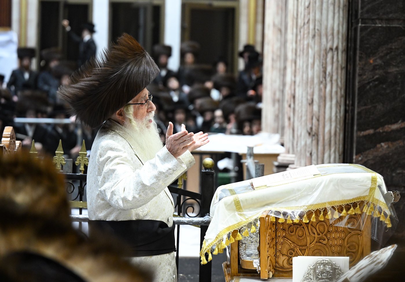 האדמו"ר מצאנז בספירת העומר