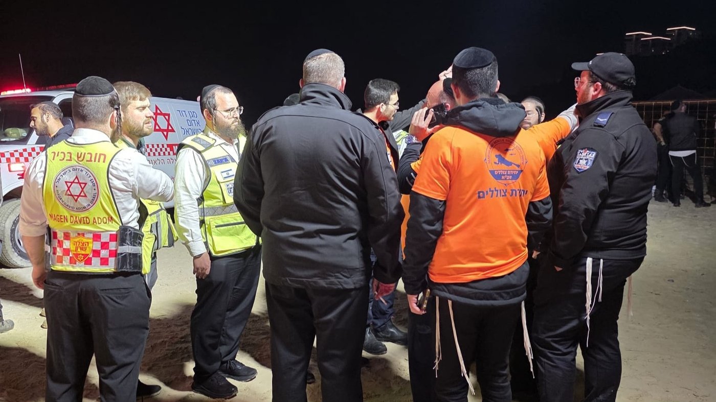 החיפושים בנתניה, הלילה