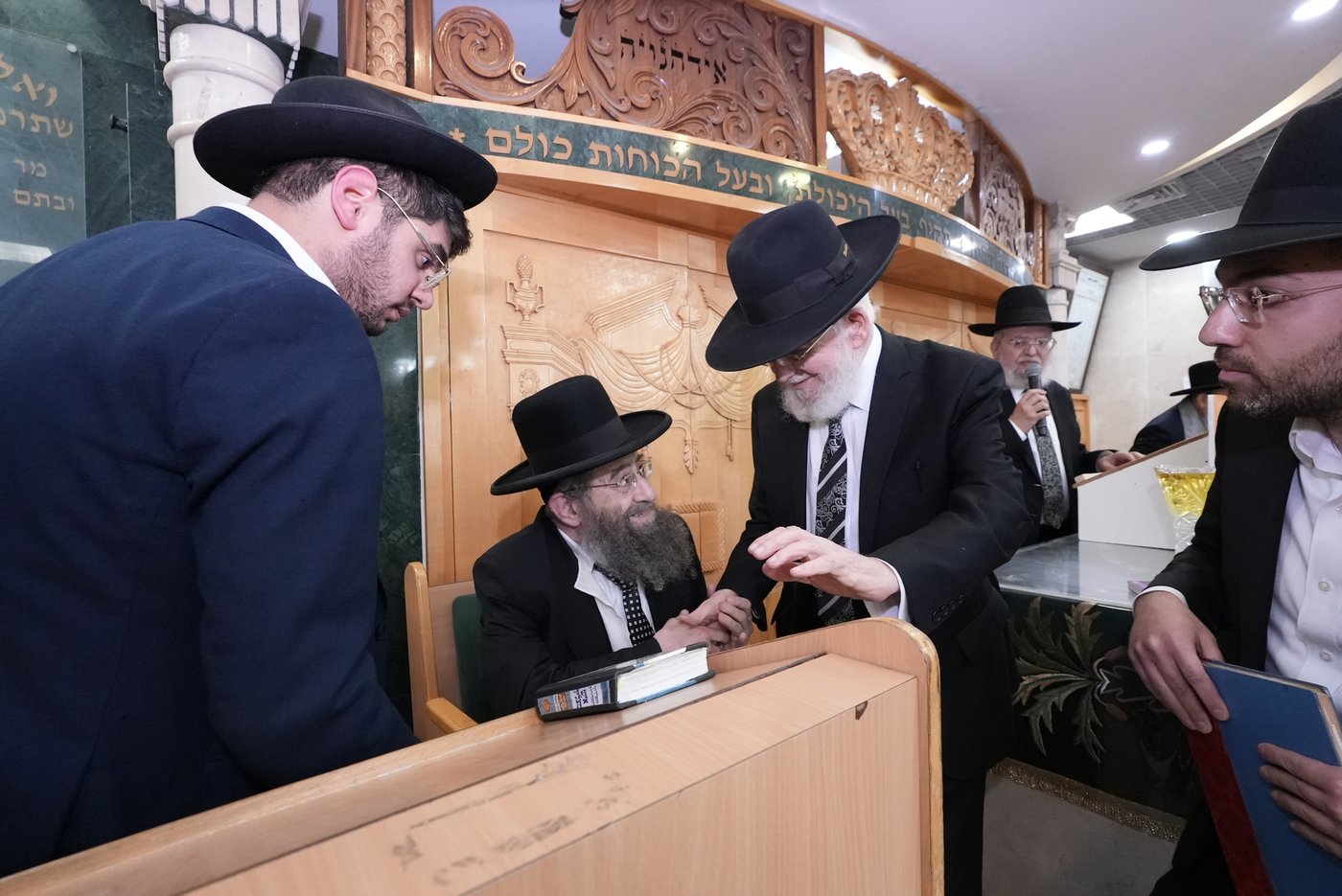 הילולת הגר"מ מאזוז זצ"ל בישיבת כסא רחמים