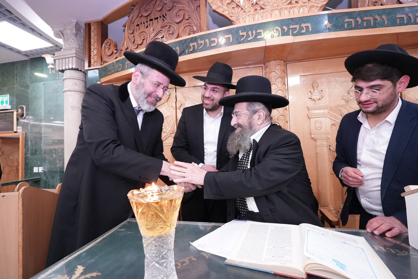 הילולת הגר"מ מאזוז זצ"ל בישיבת כסא רחמים