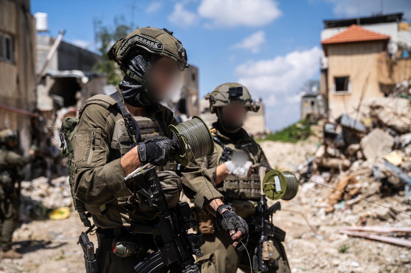 פעילות הכוחות להריסת המעבדה