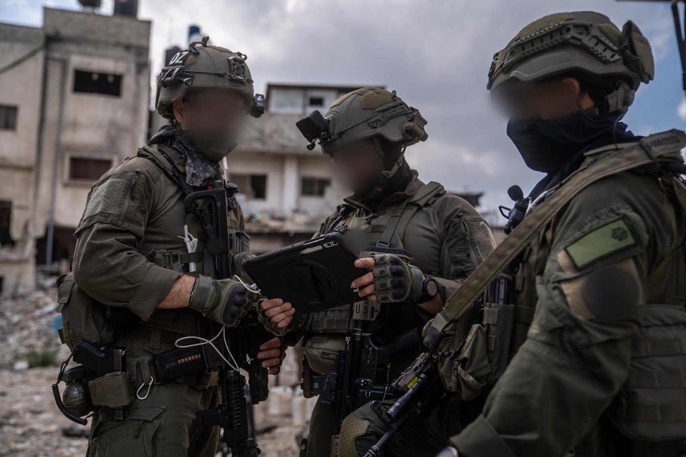 פעילות הכוחות להריסת המעבדה