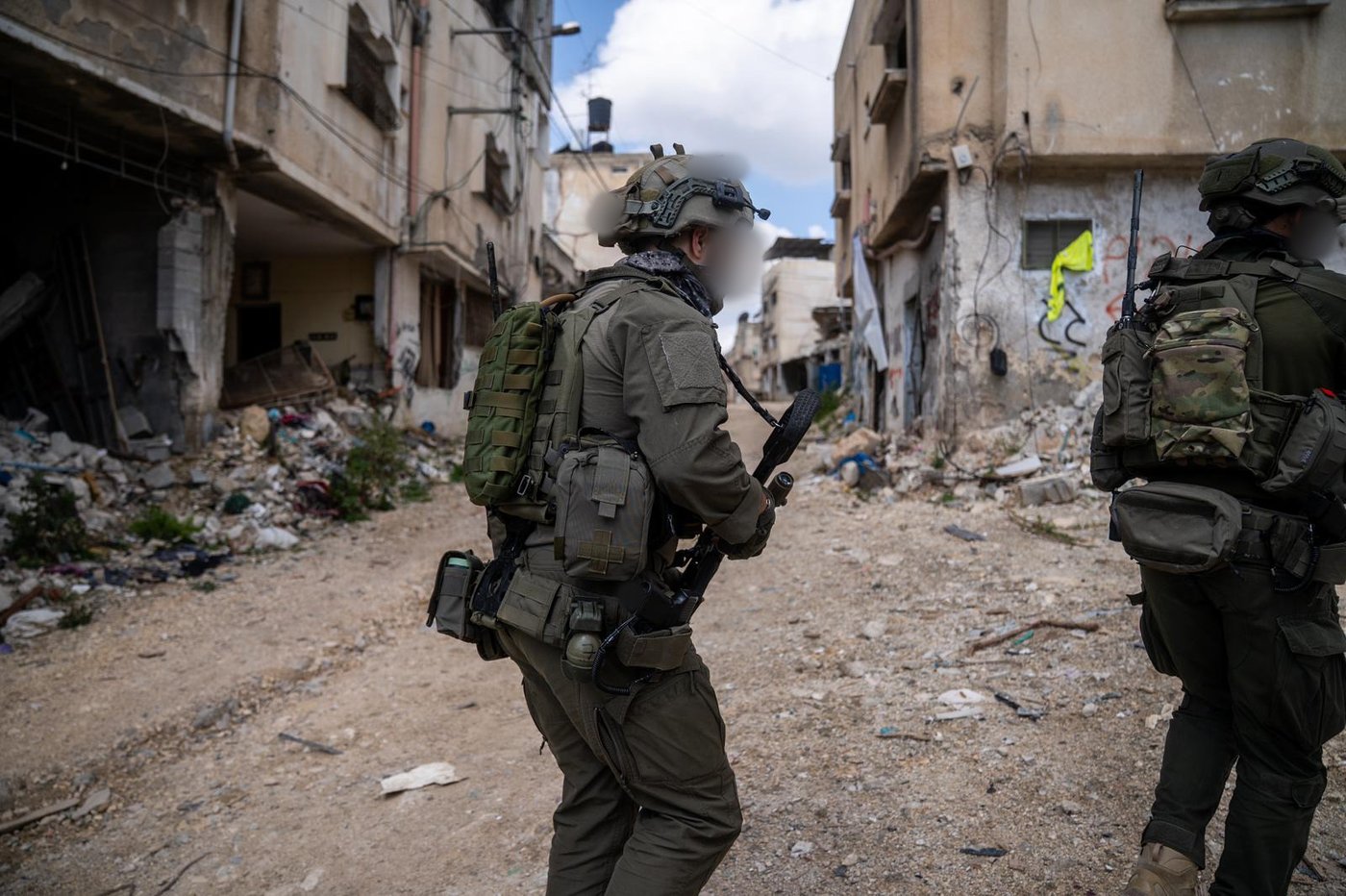 פעילות הכוחות להריסת המעבדה