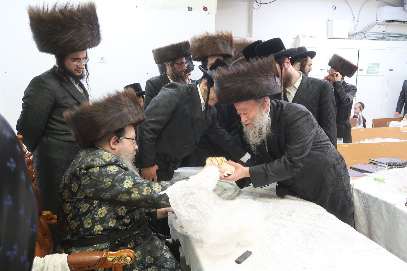 חג הפסח בחצה"ק באסטאן