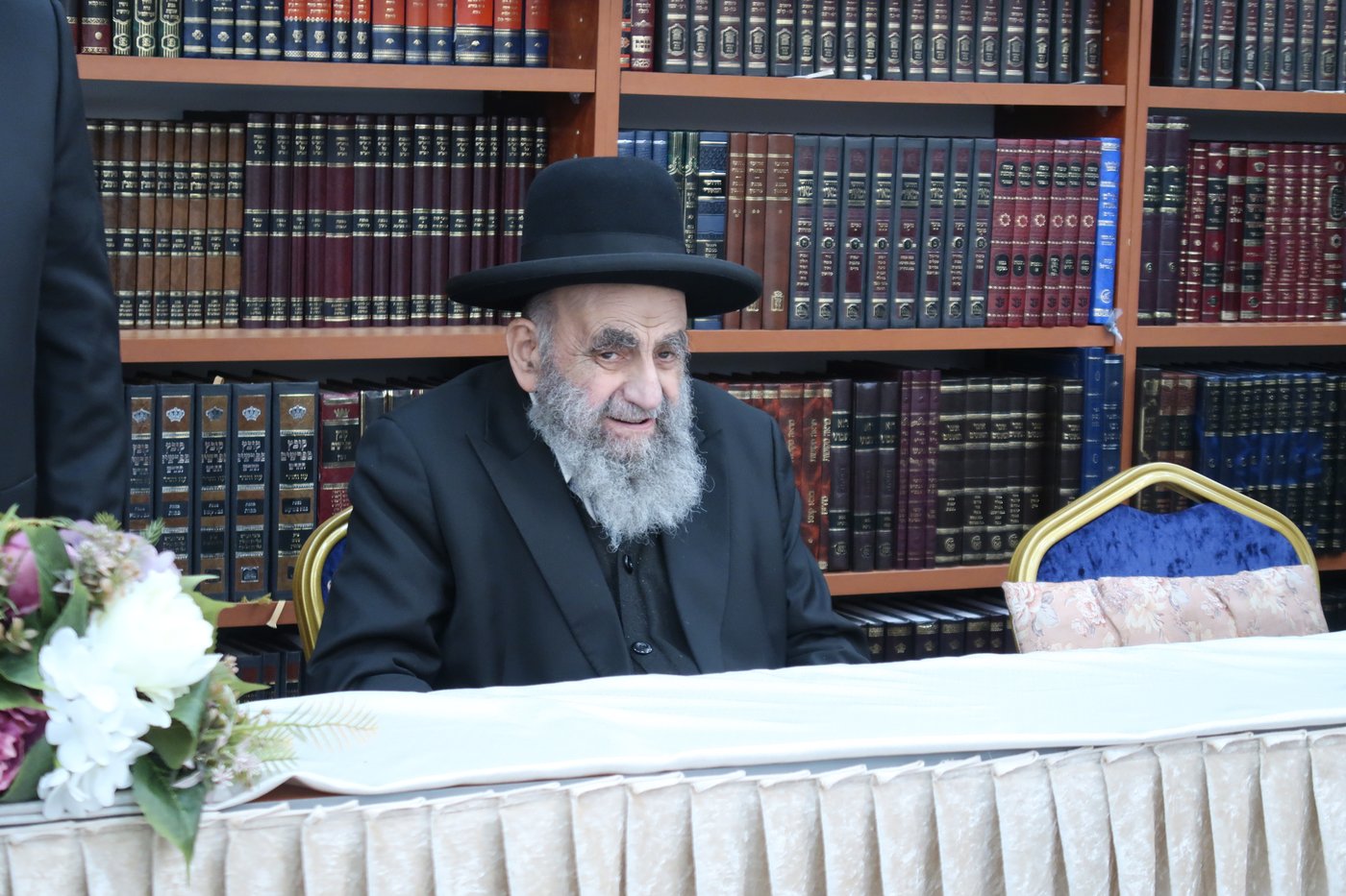 מעמד הקבלת פני רבו להגר"מ צדקה