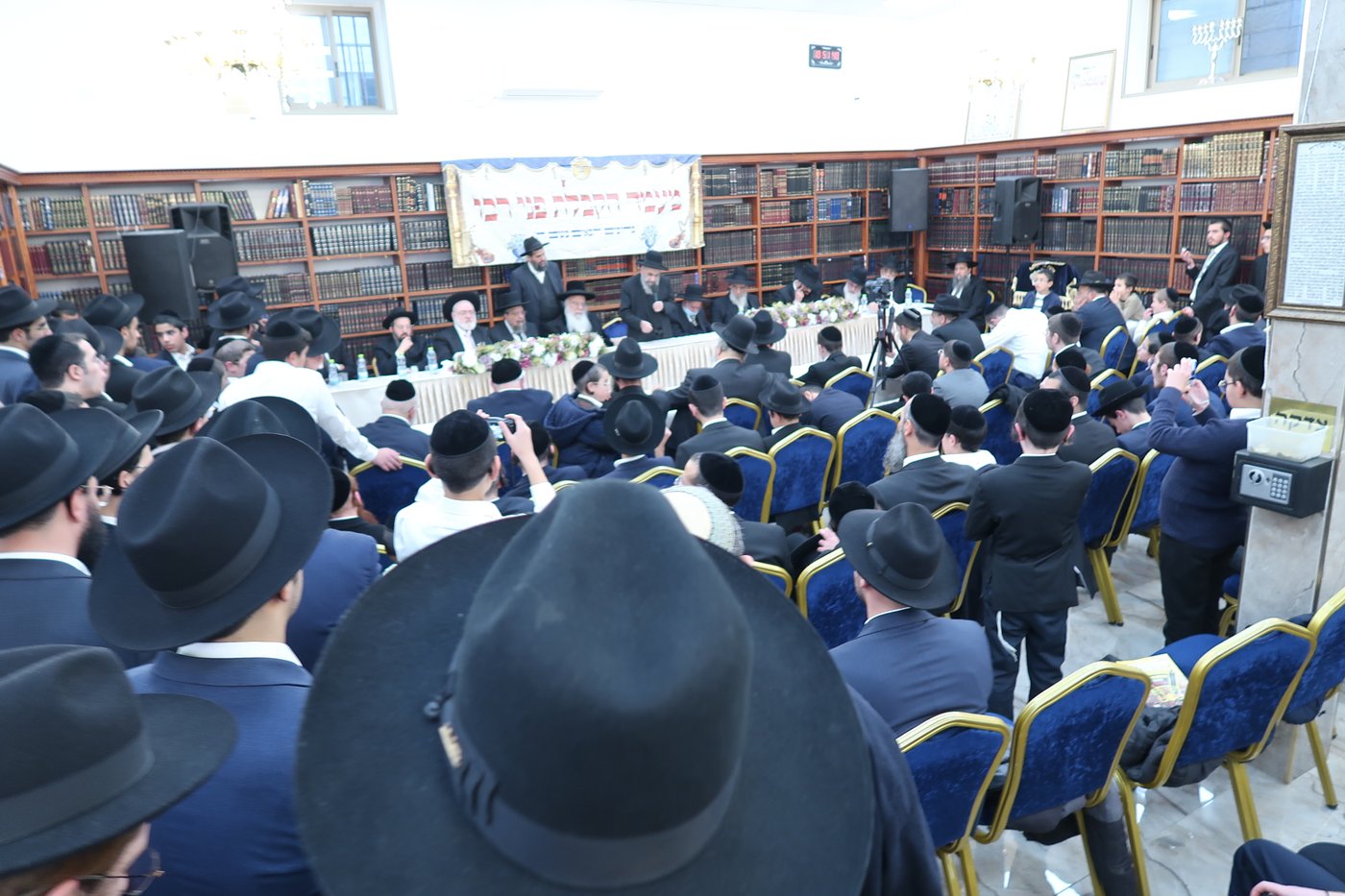 מעמד הקבלת פני רבו להגר"מ צדקה