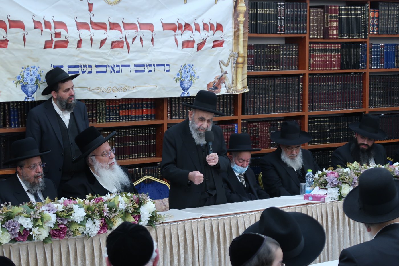 מעמד הקבלת פני רבו להגר"מ צדקה