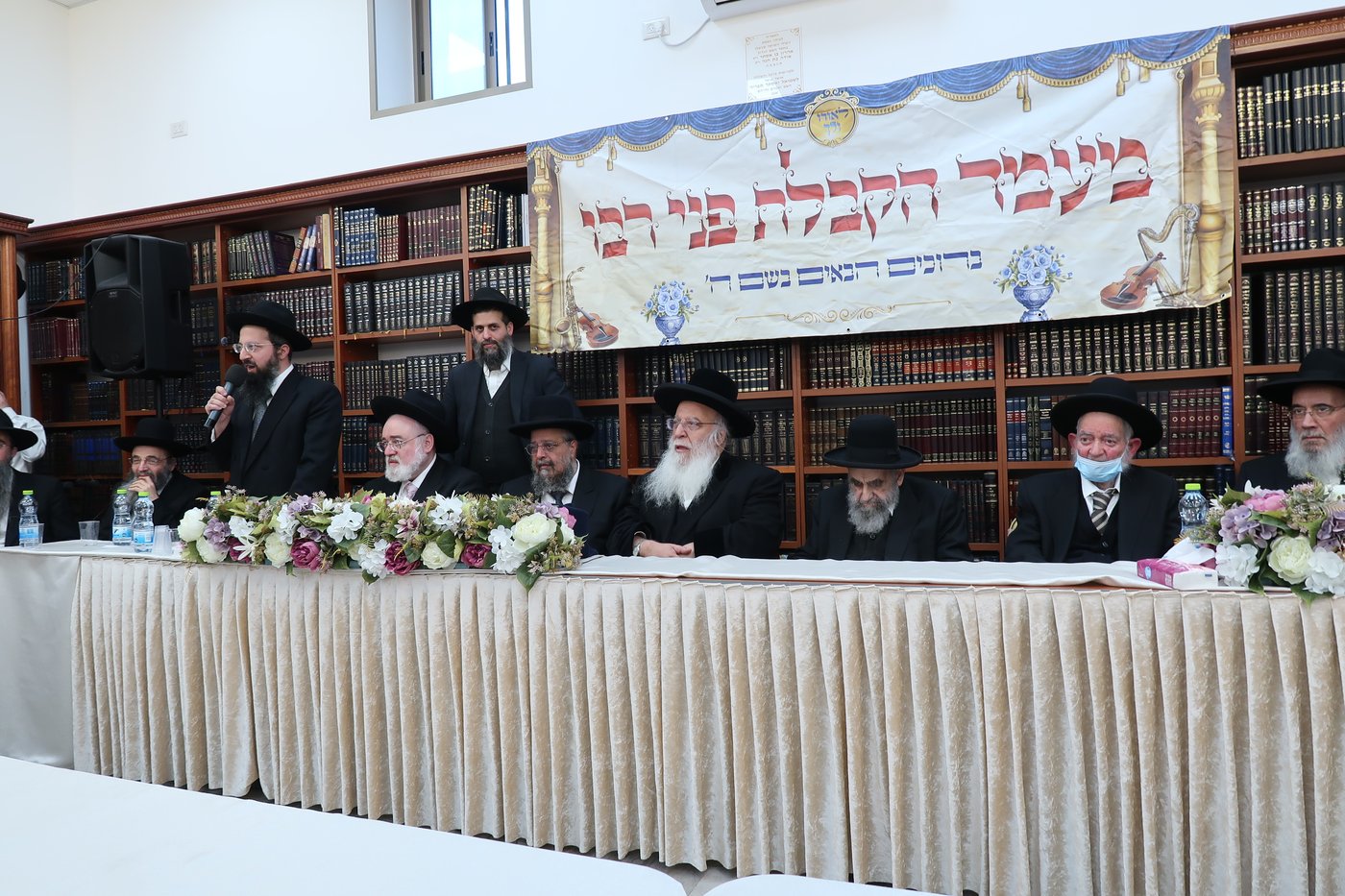 מעמד הקבלת פני רבו להגר"מ צדקה