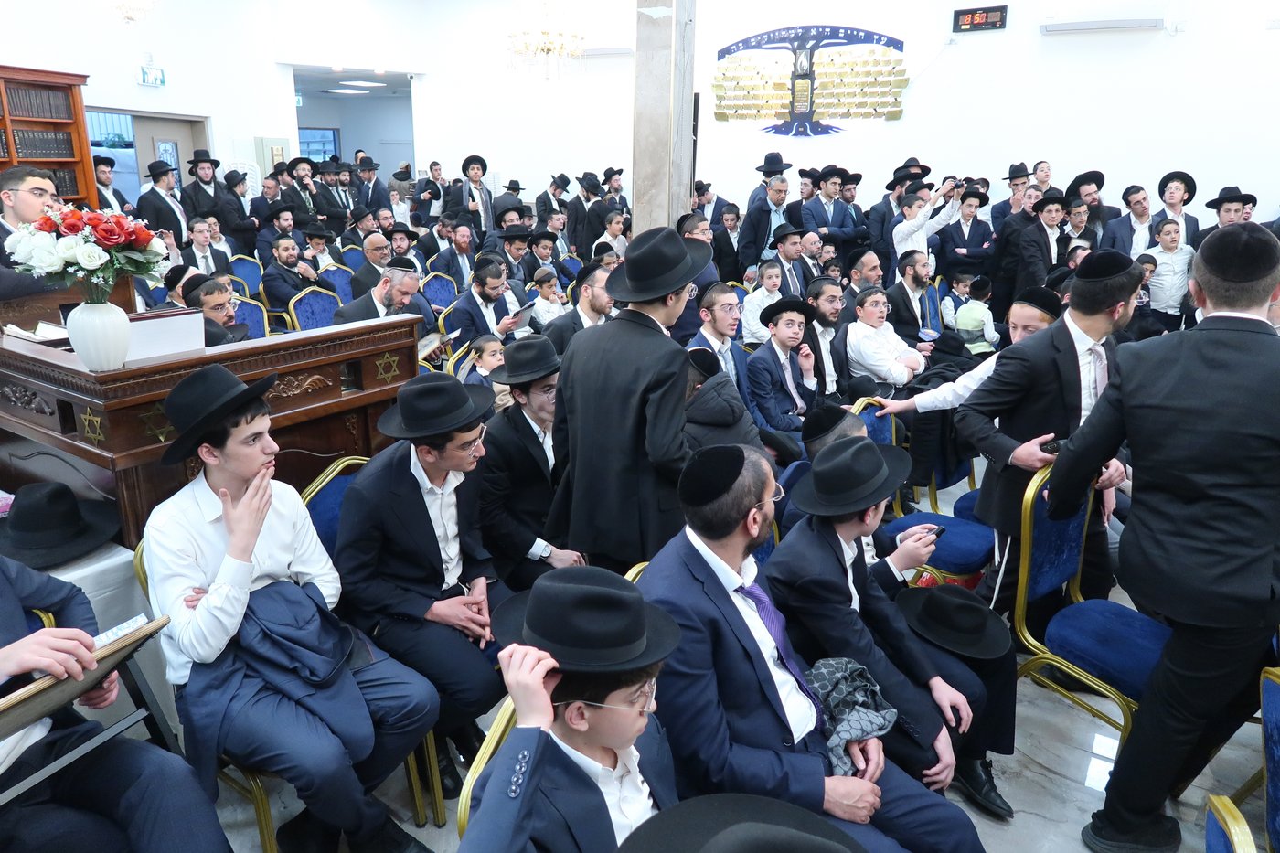 מעמד הקבלת פני רבו להגר"מ צדקה