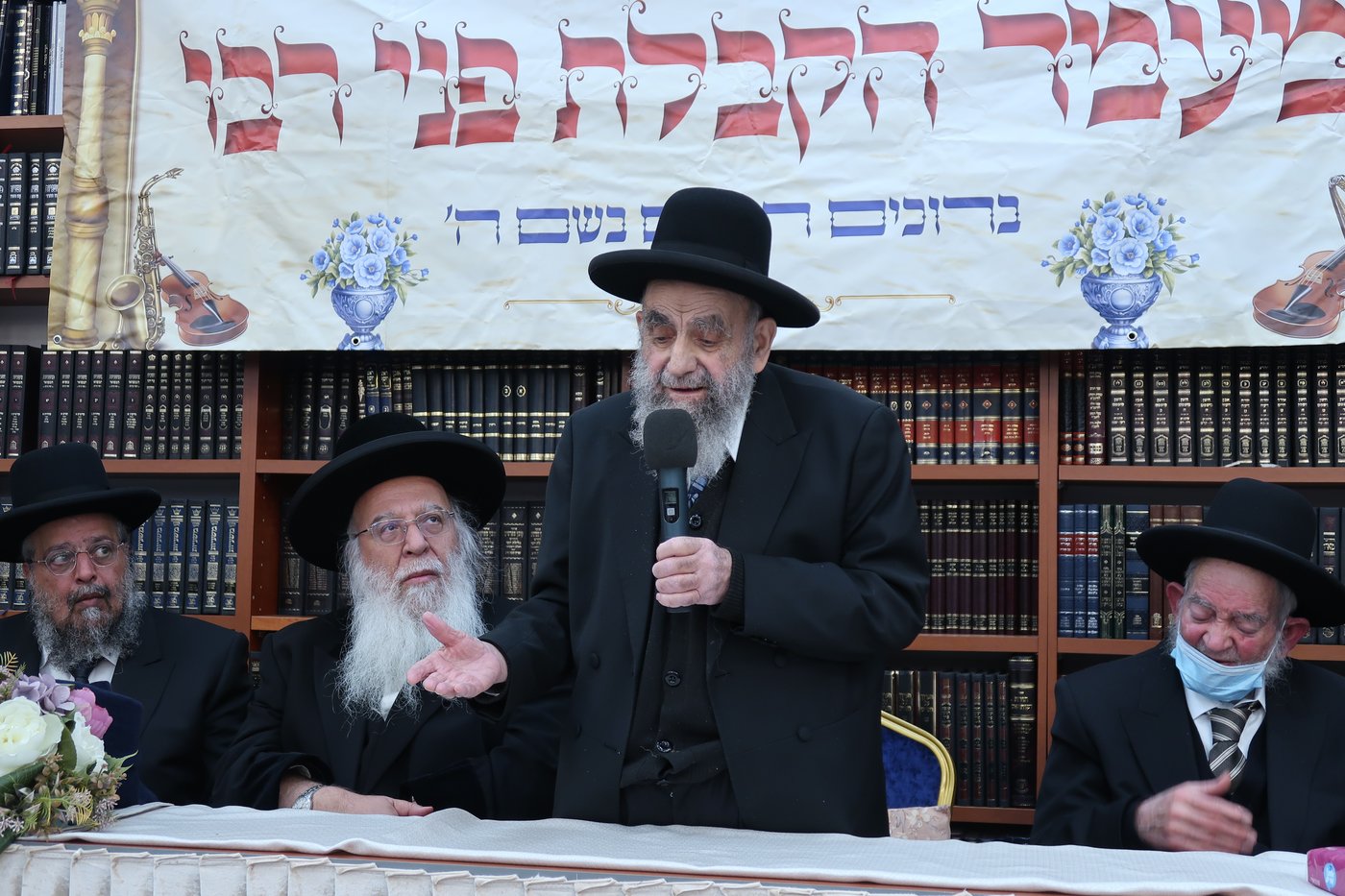 מעמד הקבלת פני רבו להגר"מ צדקה