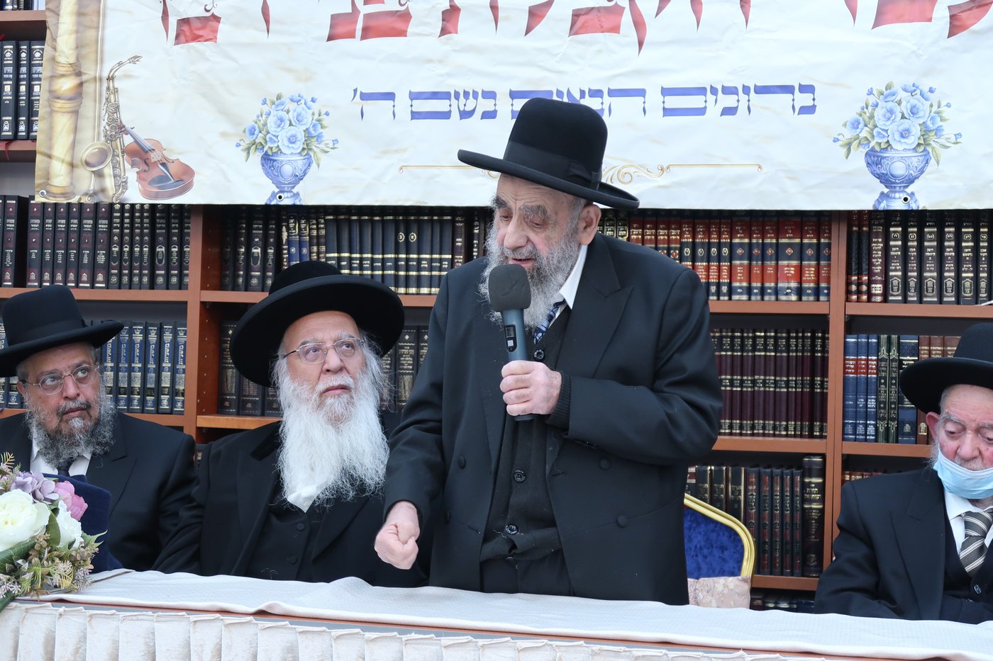 מעמד הקבלת פני רבו להגר"מ צדקה