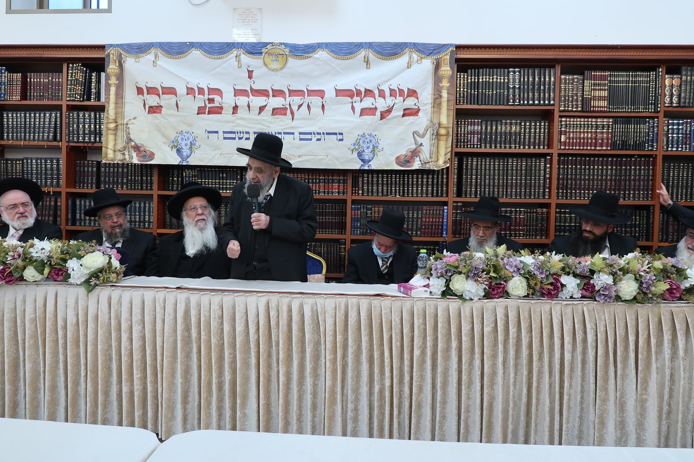 מעמד הקבלת פני רבו להגר"מ צדקה