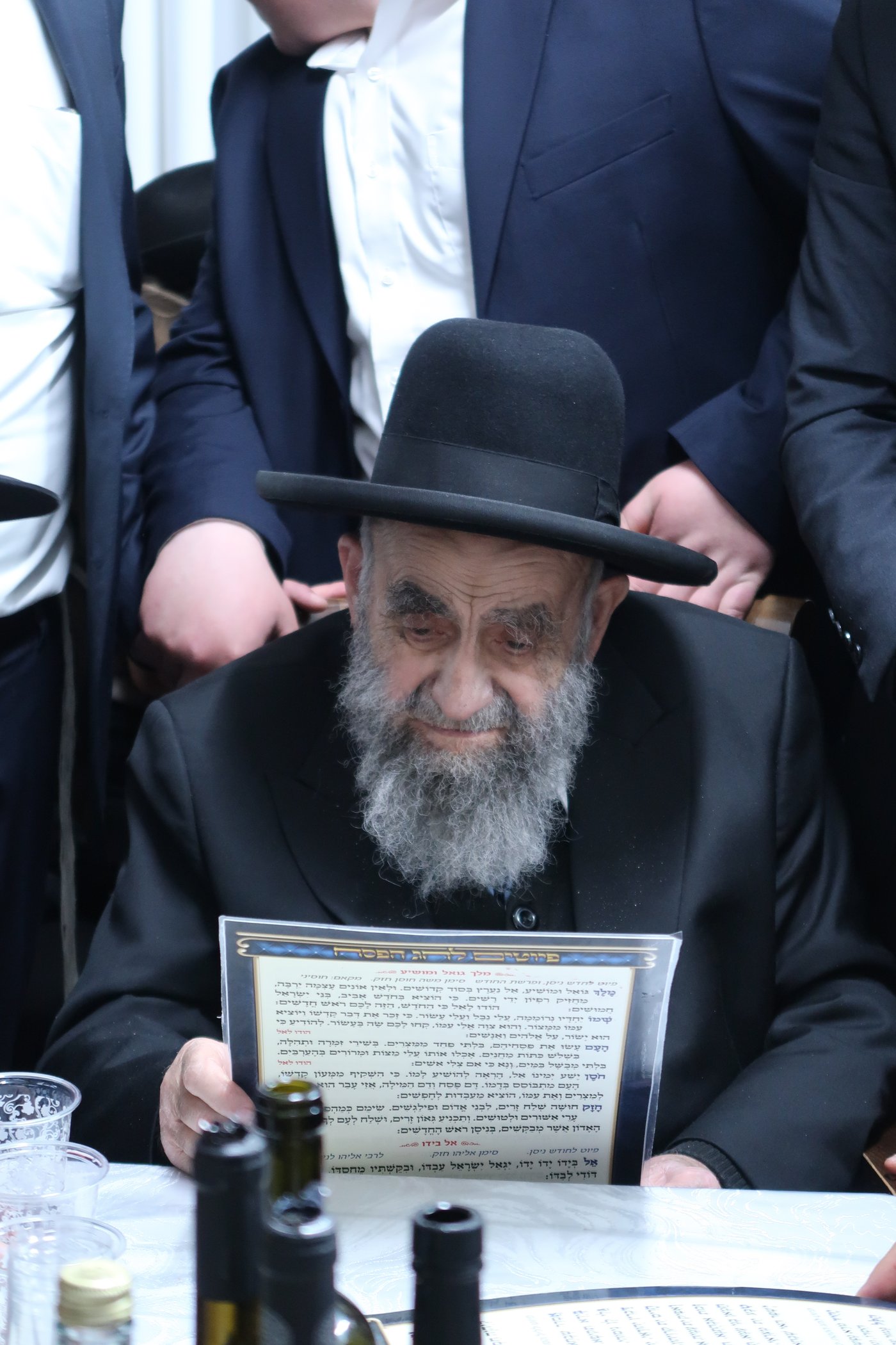 מעמד הקבלת פני רבו אצל הגר"מ צדקה