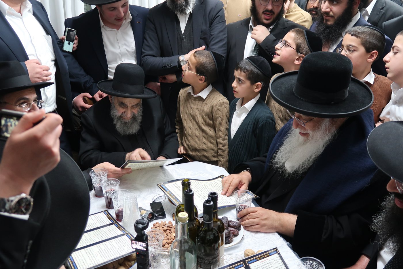 מעמד הקבלת פני רבו אצל הגר"מ צדקה