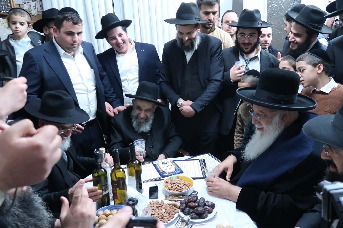 מעמד הקבלת פני רבו אצל הגר"מ צדקה