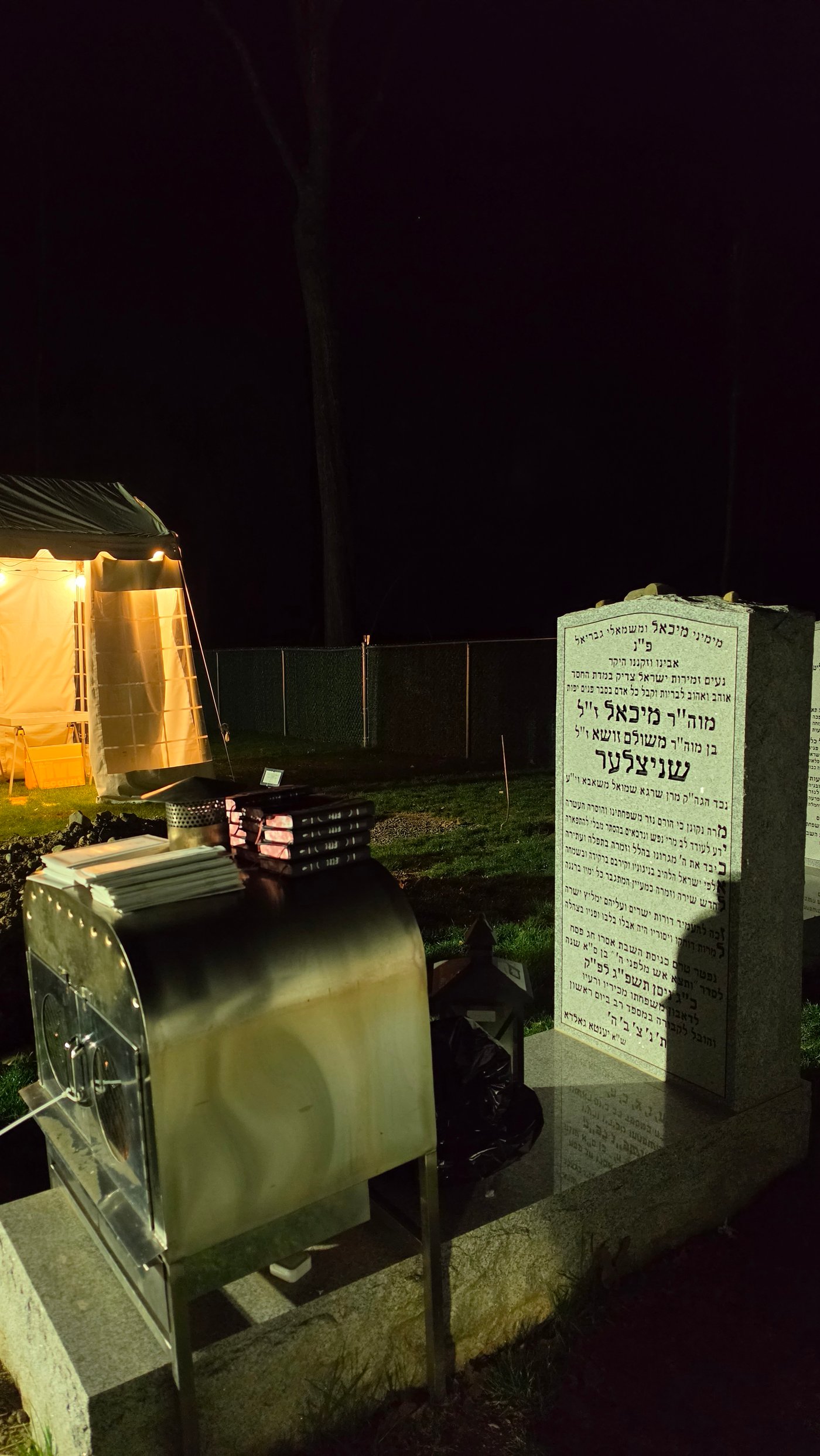 יארצייט של ר' מיכאל שניצלר ז"ל