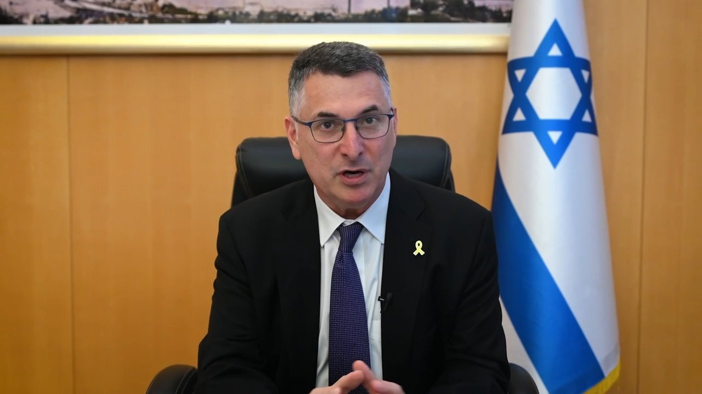 שר החוץ גדעון סער