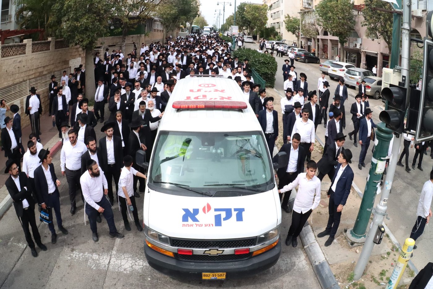 הלווית הרב פנחס ראובן זצ"ל