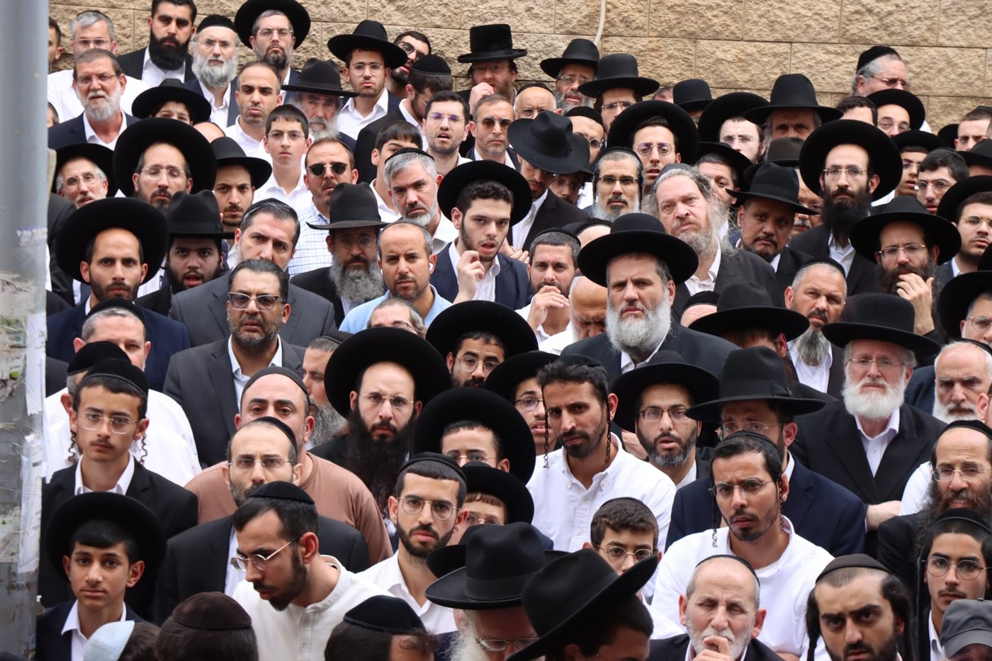 הלווית הרב פנחס ראובן זצ"ל