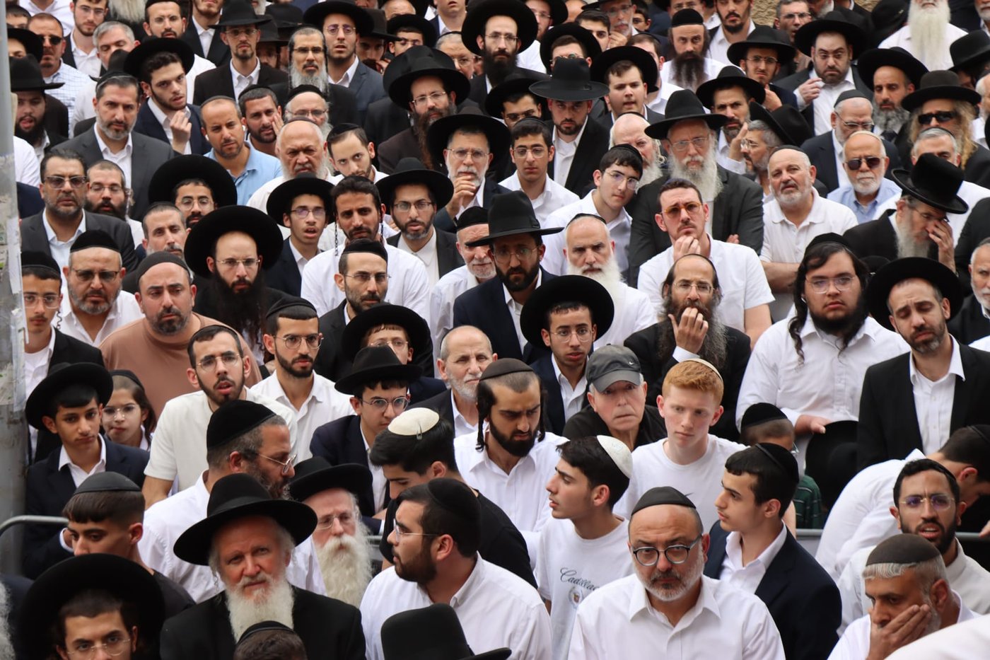 הלווית הרב פנחס ראובן זצ"ל