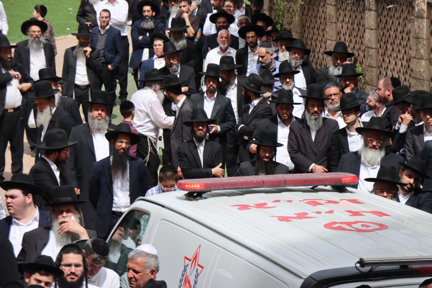 הלווית הרב פנחס ראובן זצ"ל