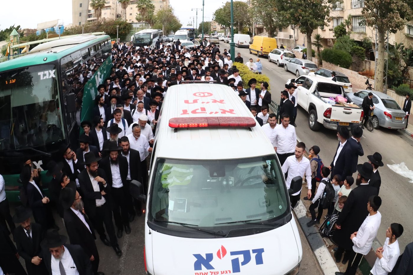 הלווית הרב פנחס ראובן זצ"ל