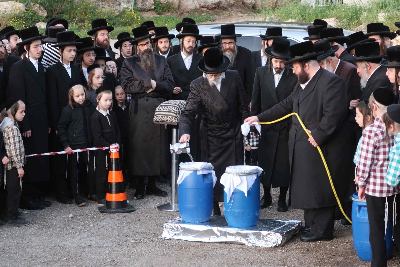 חג הפסח בחצה"ק סערט ויז'ניץ