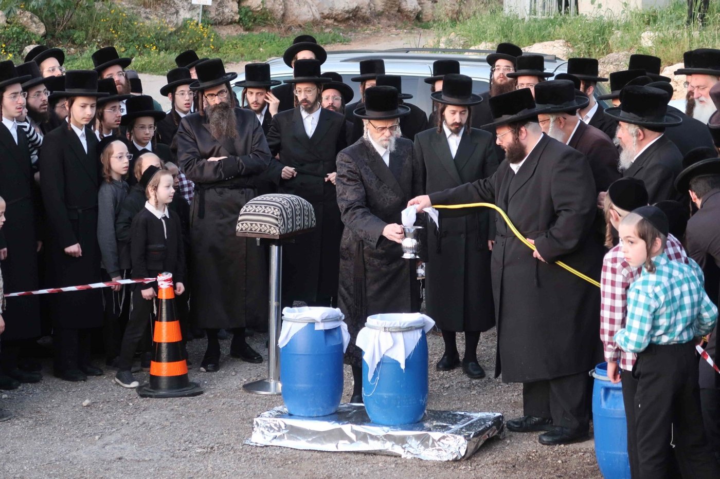 חג הפסח בחצה"ק סערט ויז'ניץ