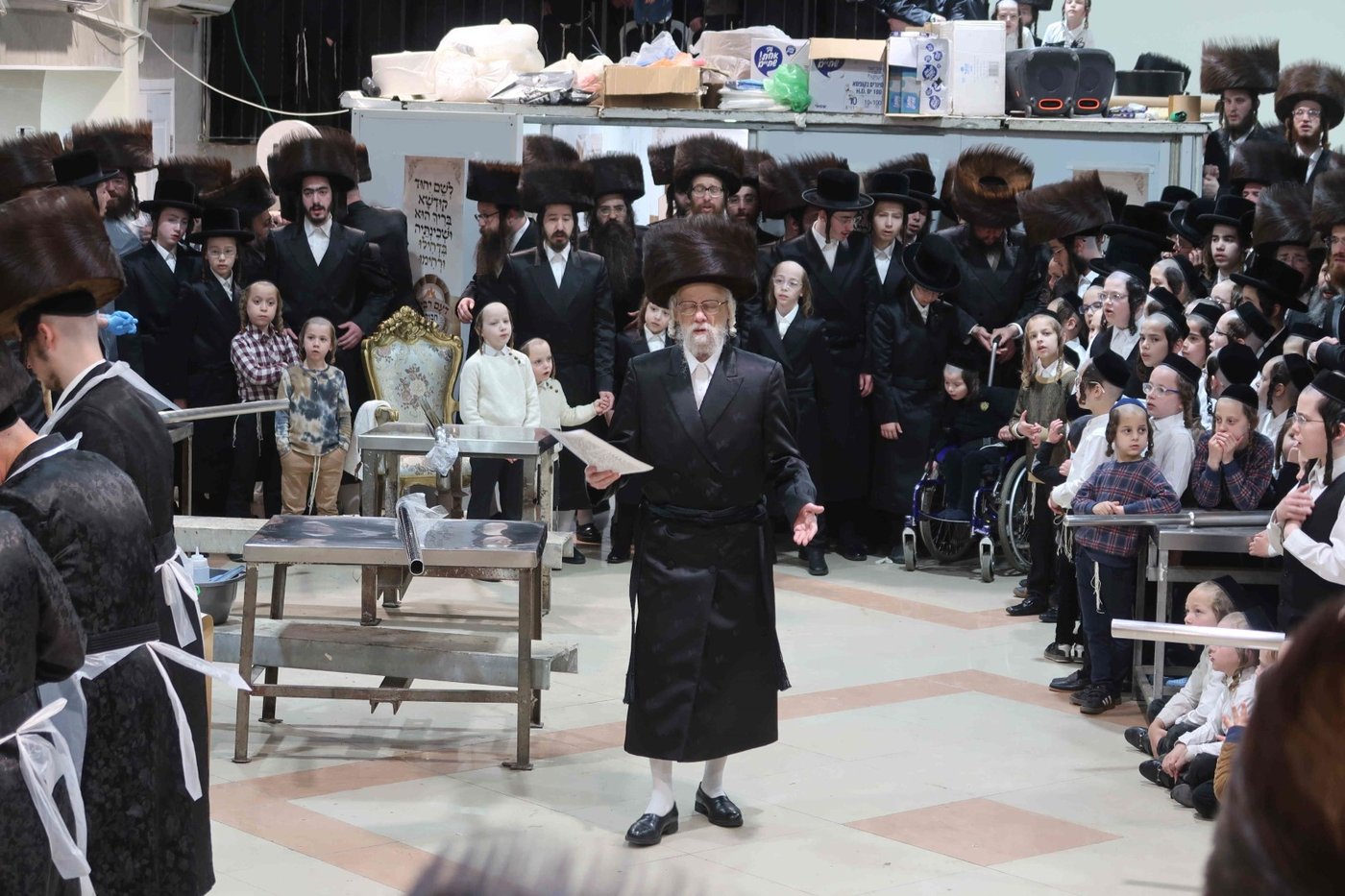 חג הפסח בחצה"ק סערט ויז'ניץ