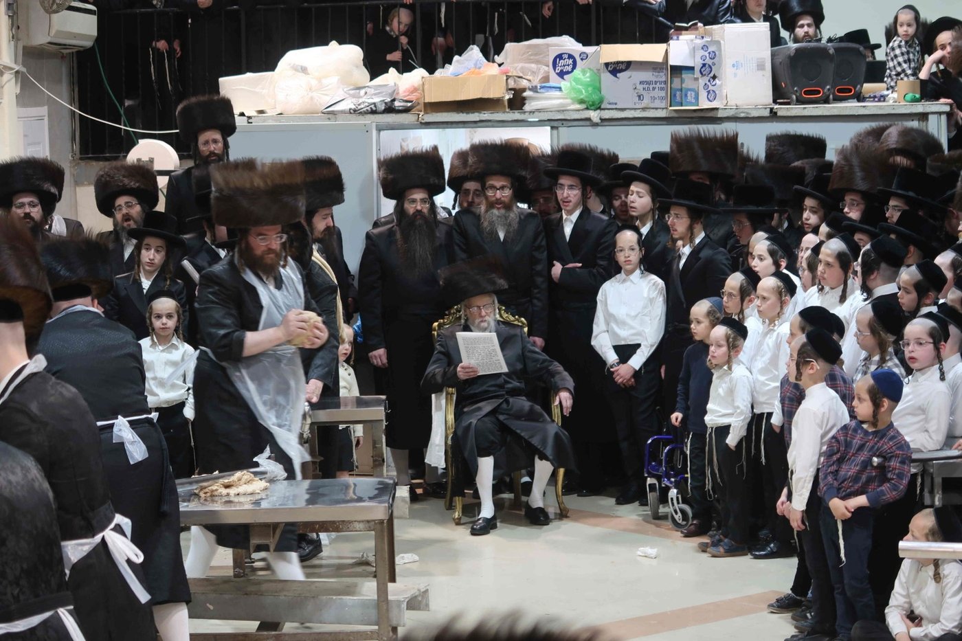 חג הפסח בחצה"ק סערט ויז'ניץ