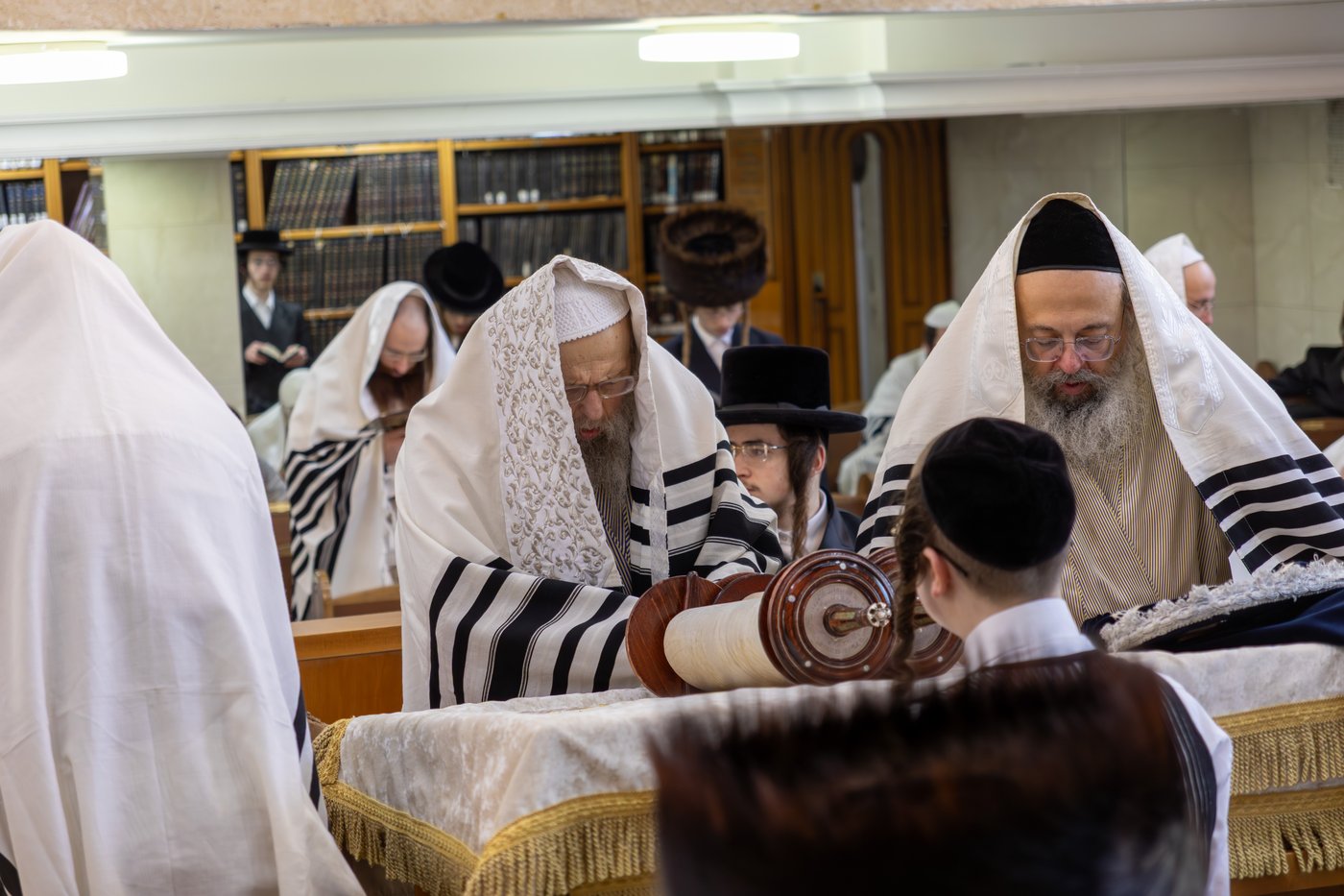 חג הפסח בחצה"ק פינסק קרלין