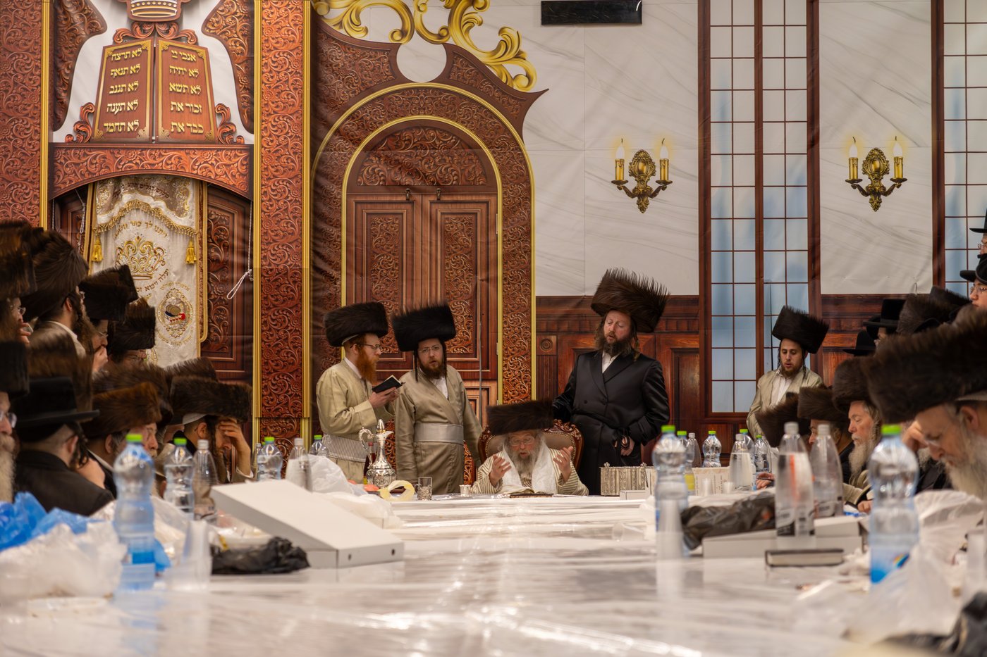 חג הפסח בחצה"ק פינסק קרלין