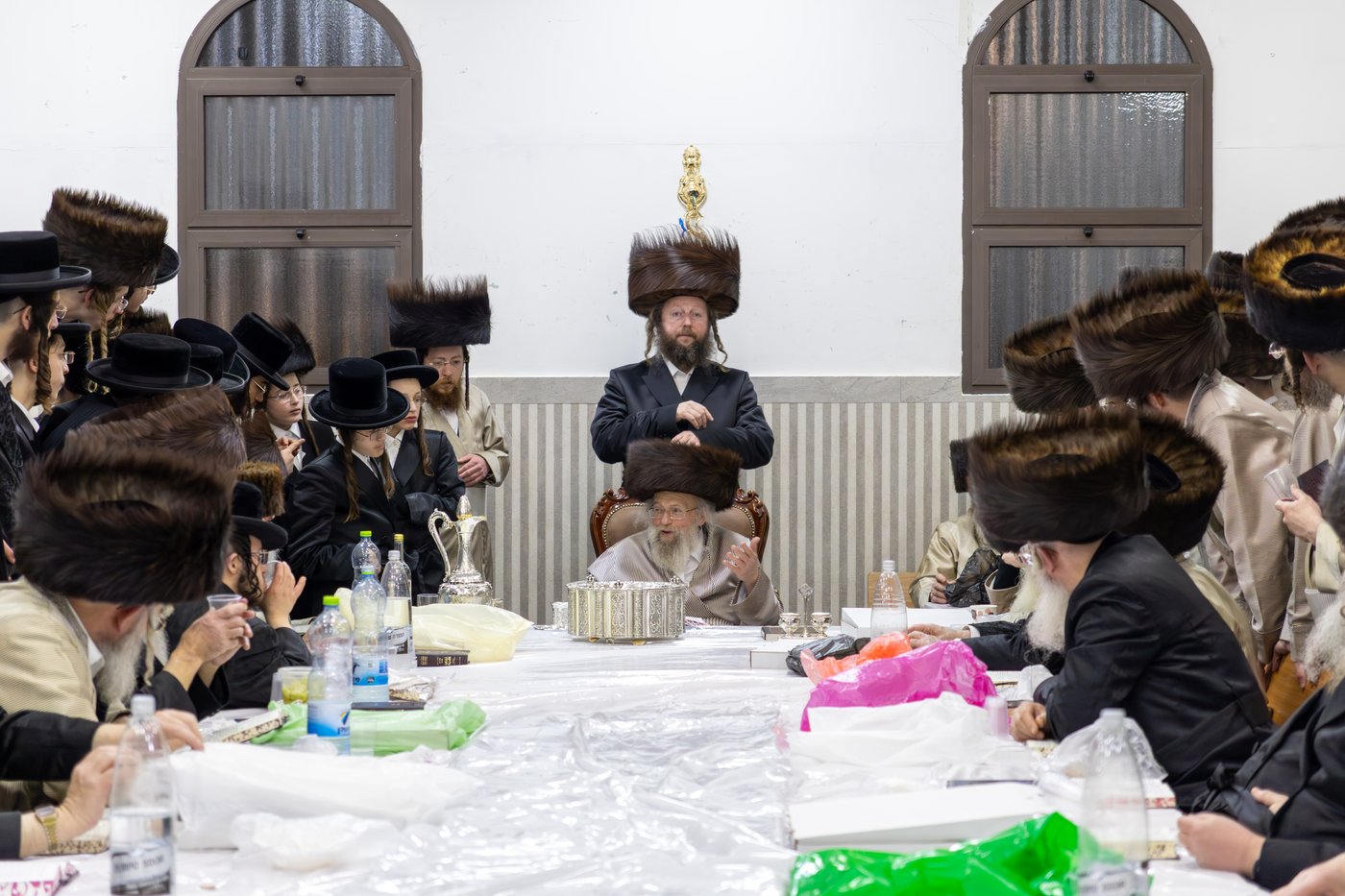 חג הפסח בחצה"ק פינסק קרלין