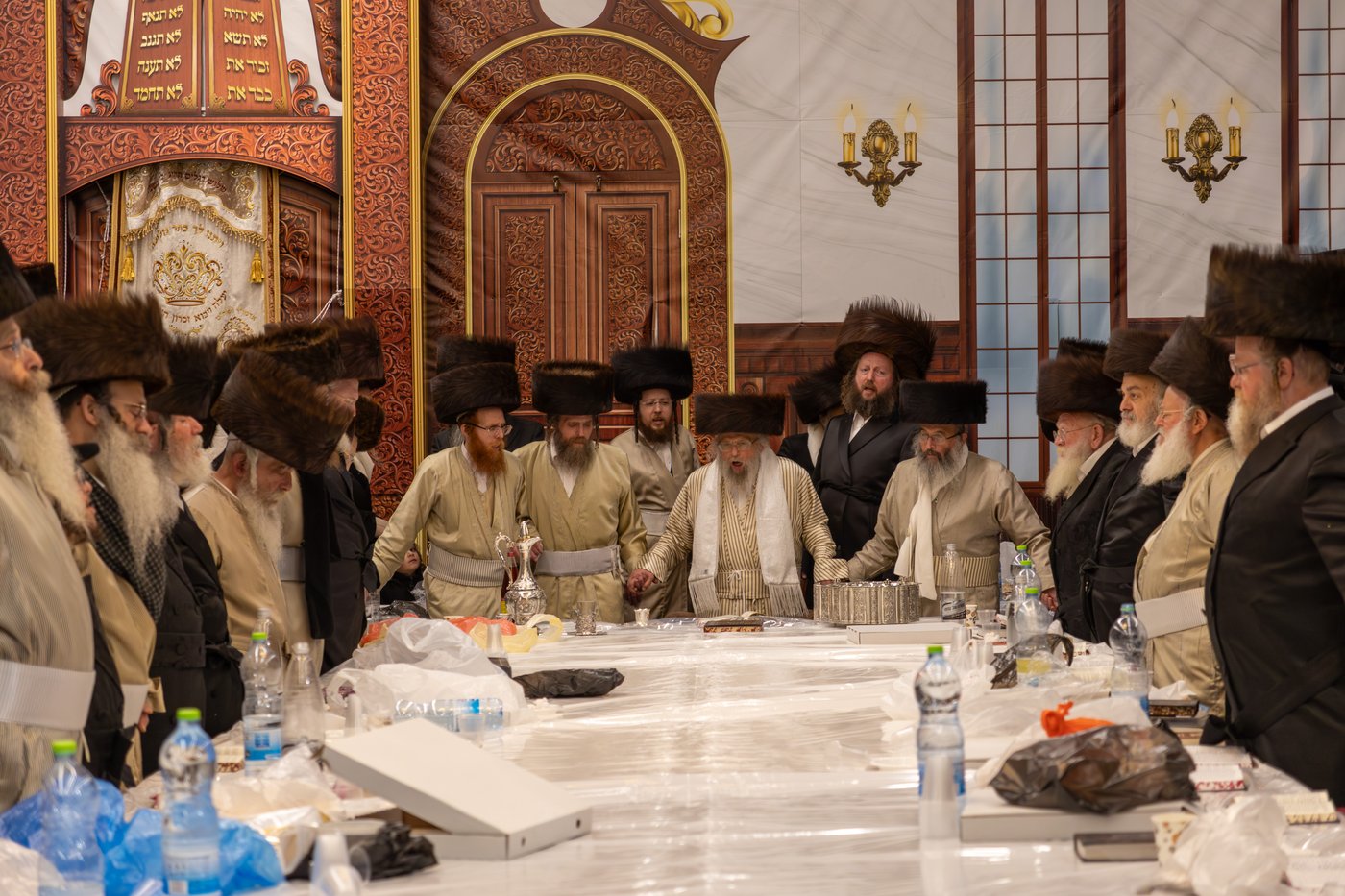 חג הפסח בחצה"ק פינסק קרלין