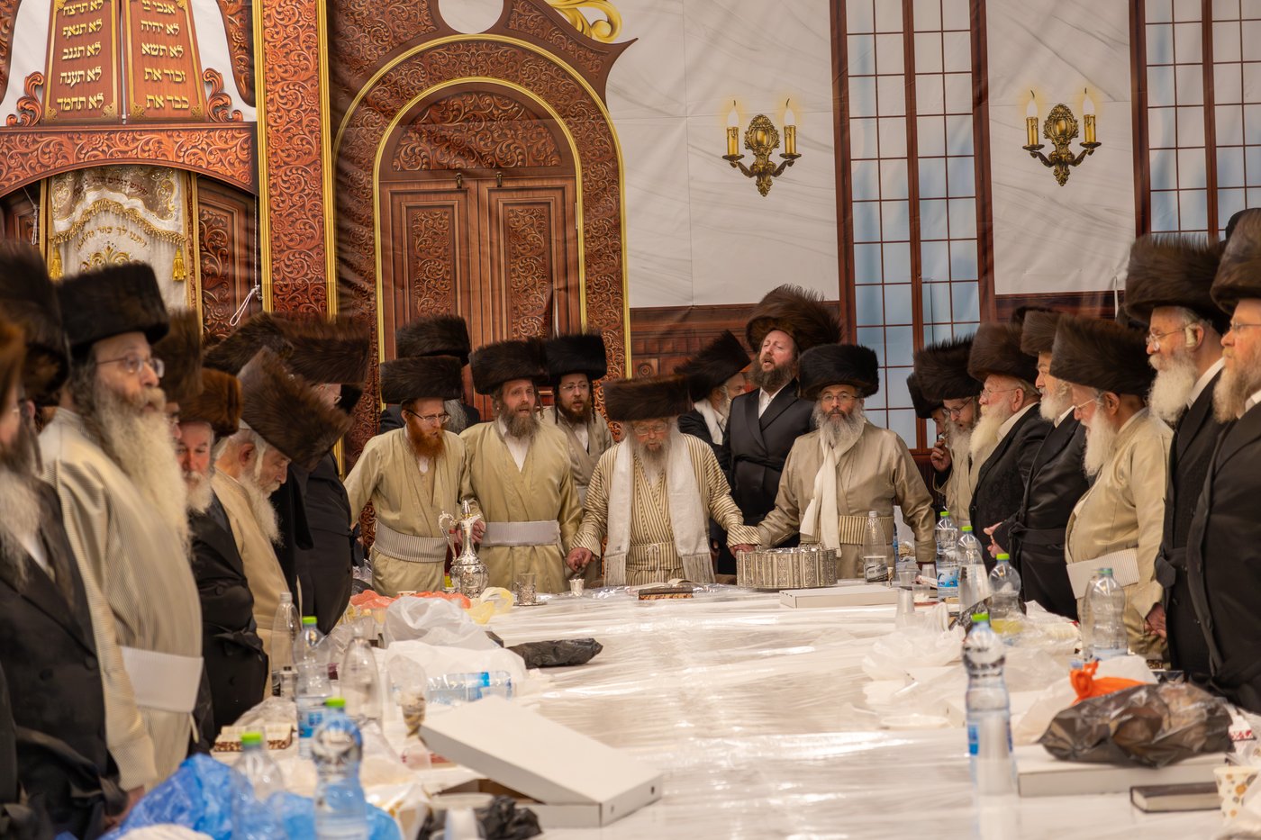 חג הפסח בחצה"ק פינסק קרלין