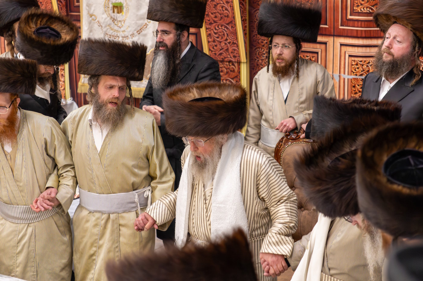 חג הפסח בחצה"ק פינסק קרלין