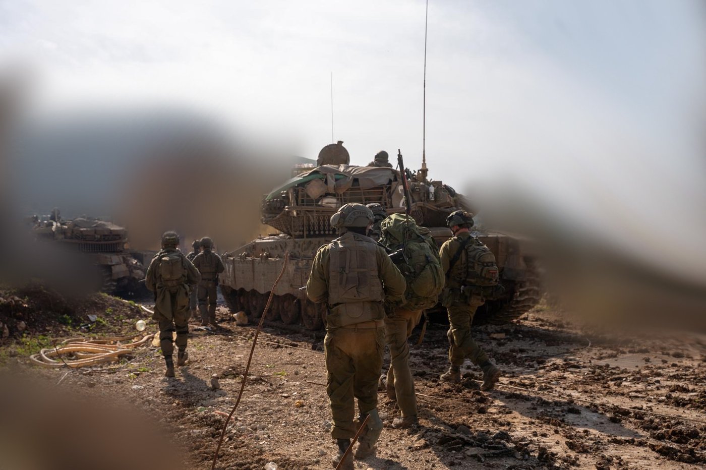 לוחמי חטיבה 8 בדרום לבנון