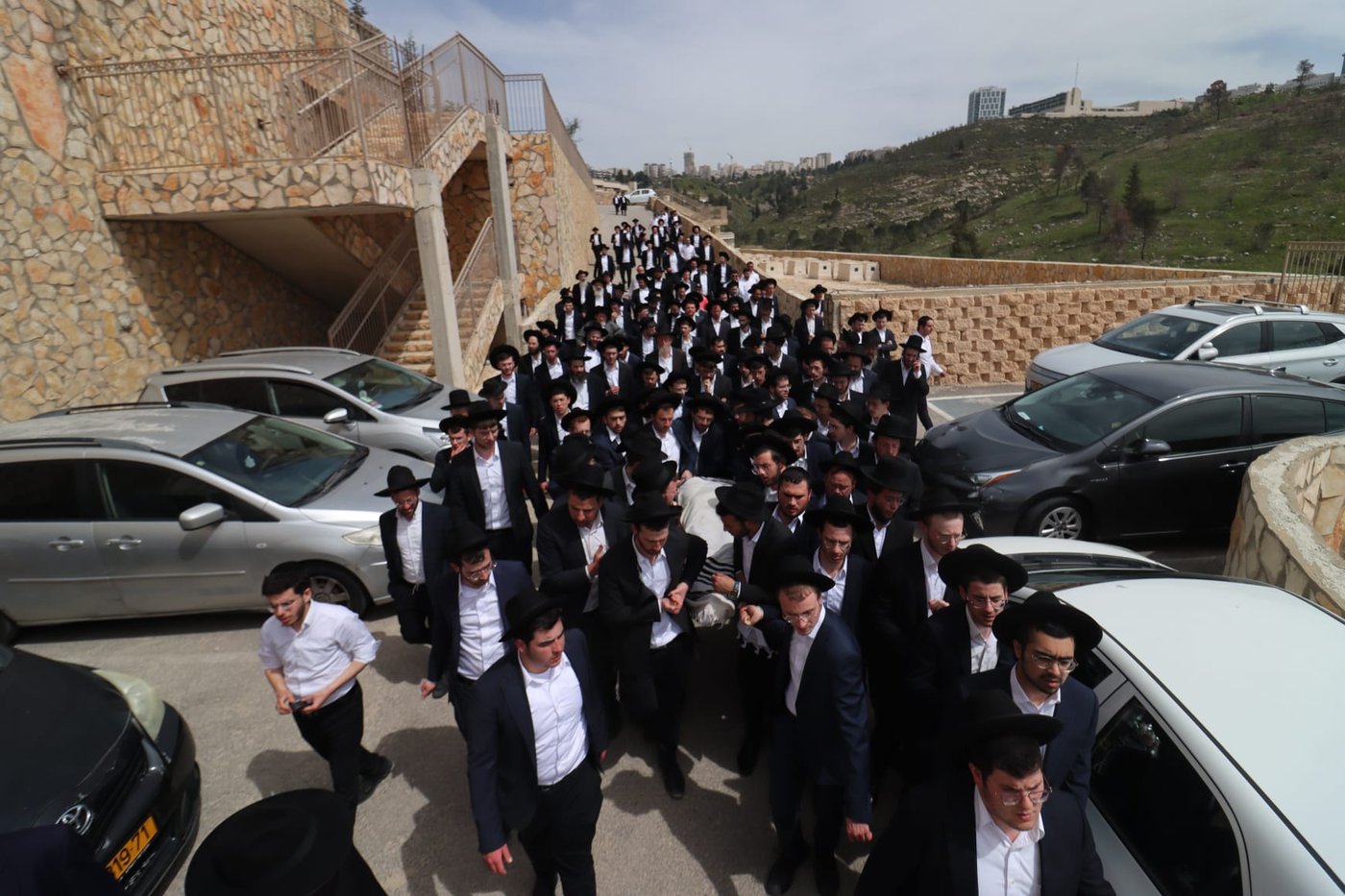 מסע הלוויית הבחור יששכר דב שפיגל ז"ל