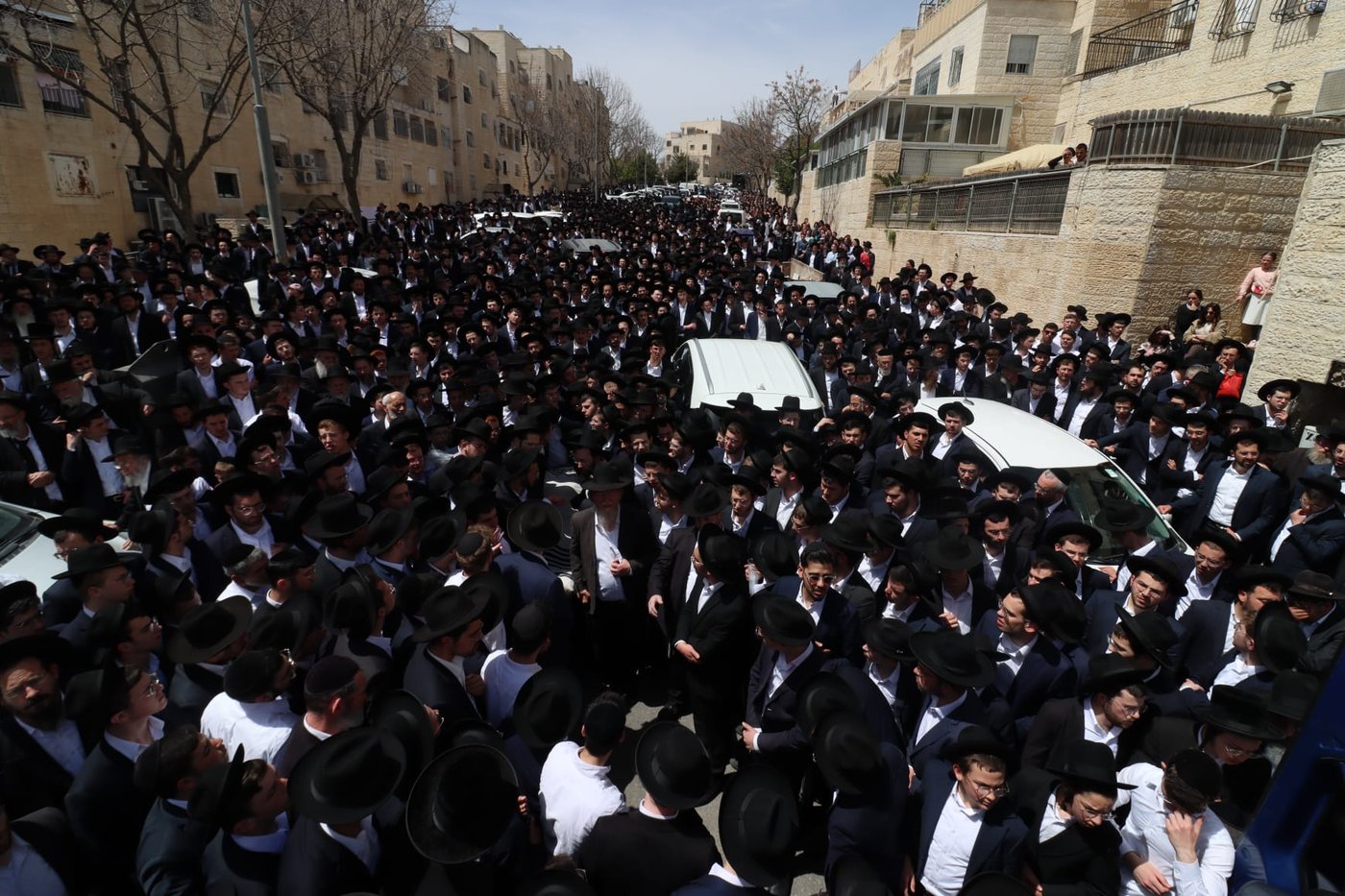 מסע הלוויית הבחור יששכר דב שפיגל ז"ל