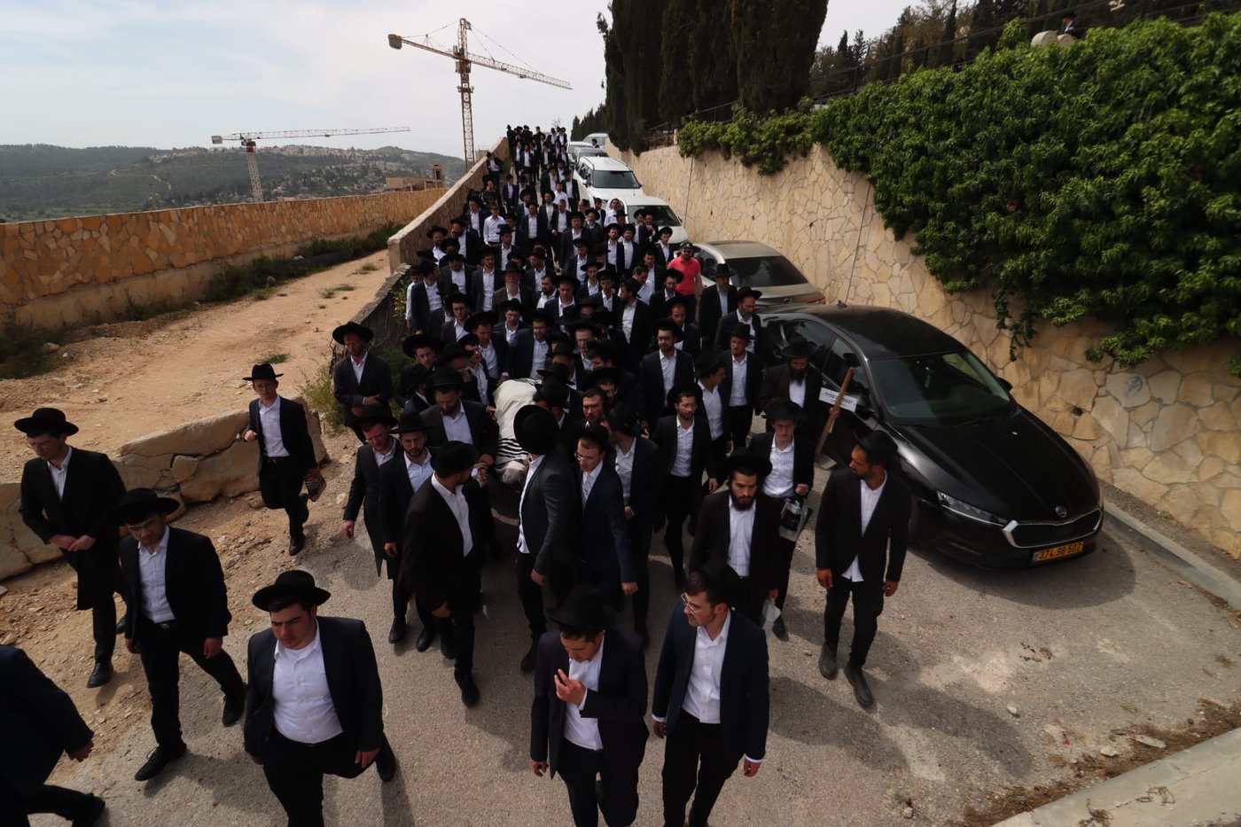 מסע הלוויית הבחור יששכר דב שפיגל ז"ל