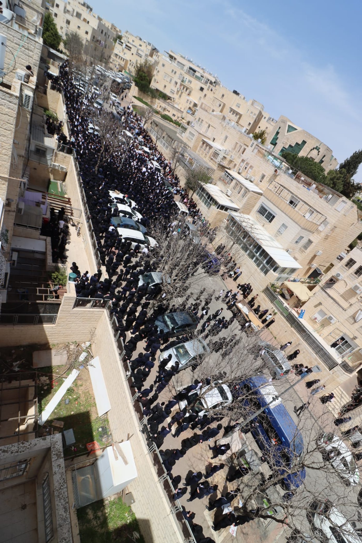 מסע הלוויית הבחור יששכר דב שפיגל ז"ל