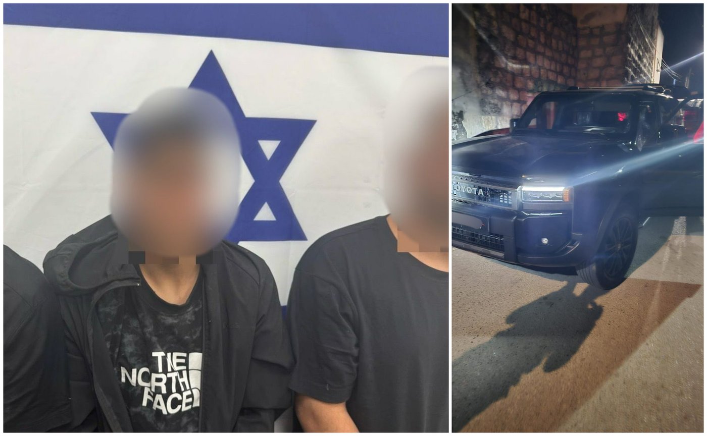 מרדף דרמטי בלילה: שלושה גנבי רכבים נתפסו בצומת אפרת