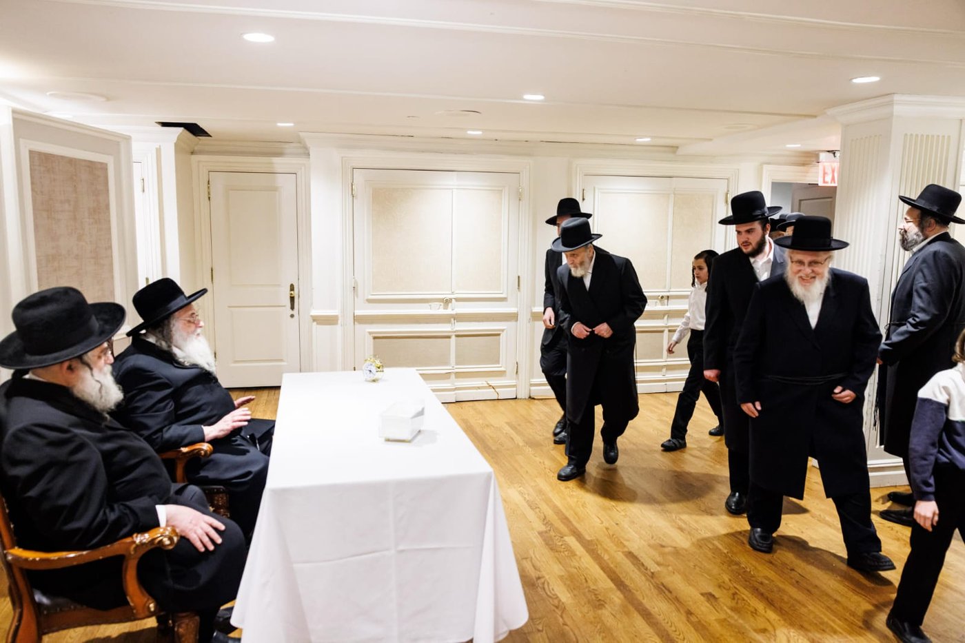 הגר"ש אלתר בביקור בארה"ב 