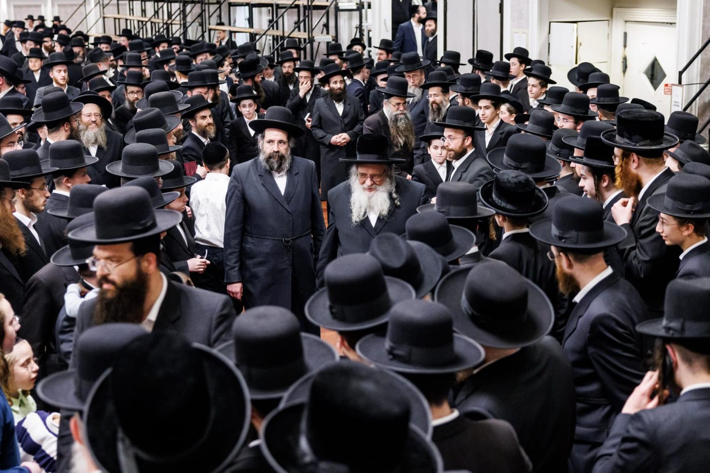 הגר"ש אלתר בביקור בארה"ב 