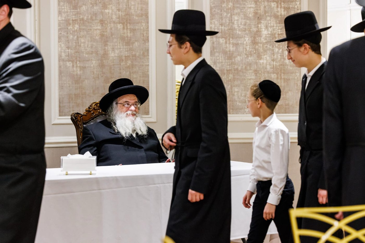 הגר"ש אלתר בביקור בארה"ב 