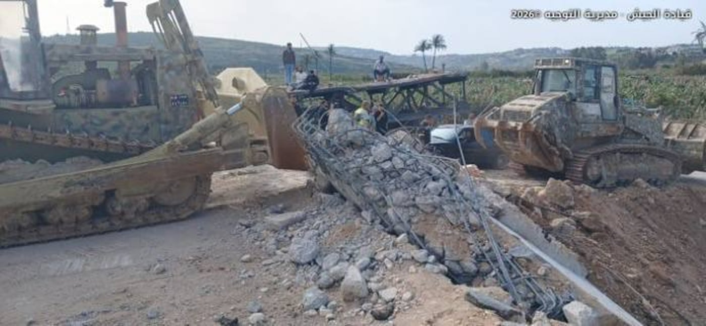 בלבנון משקמים את התשתיות שנהרסו ע"י צה"ל